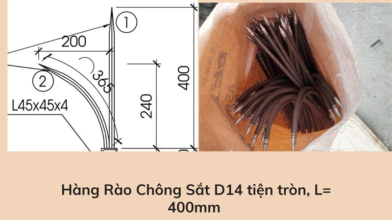 Chông Sắt Đặc 1
